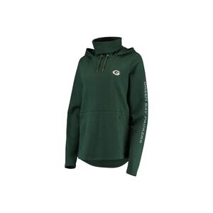 MSX Michael Strahan Green Bay Packers Hoodie Women SZ XXL Green Waffle Knit EUC